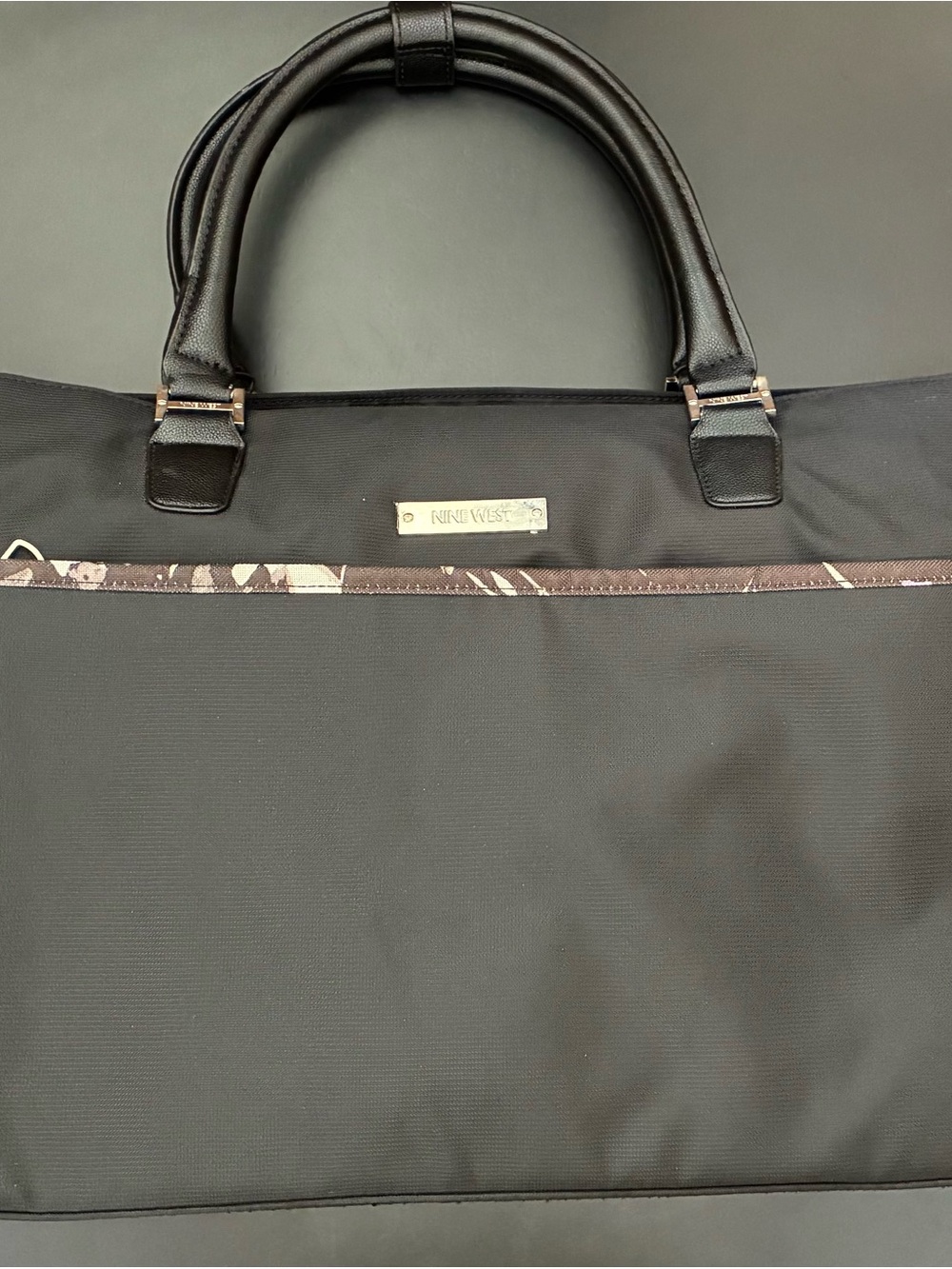 Nine West Women’s Hand Tote Carryon Luggage Computer Bag Zippered Compartments